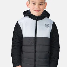 Gini and Jony Boys Colourblocked Puffer Jacket-picture-24