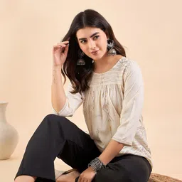 Anouk Print Top image 1