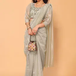 PATLANI STYLE Net Designer Saree image 1