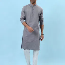 azania Men Thread Work Kurta-image-56
