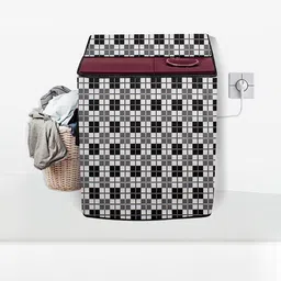 Stylista Waterproof and Dustproof PVC Washing Machine Cover-image-29