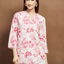Melange by Lifestyle Floral Printed Kurti-image-76
