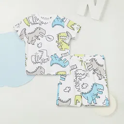 max Boys Printed T-shirt with Shorts-picture-36