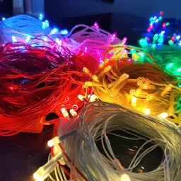 28 LEDs 15 m Multicolor Steady String Rice Lights-image-24