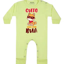 Arvesa Cute Like My Bua Printed Bodysuit-image-31