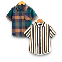 LUVITUS Boys Pack Of 2 Printed Casual Shirt-picture-44
