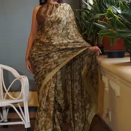 KALINI Floral Printed Saree-picture-32