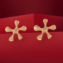 AMI Gold-Plated Contemporary Studs-image-95