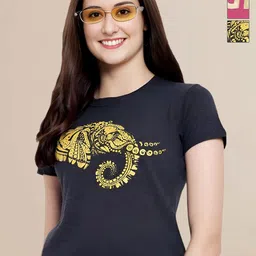 Mast & Harbour Selection Of 3 Typography Printed Round Neck T-shirt-image-70
