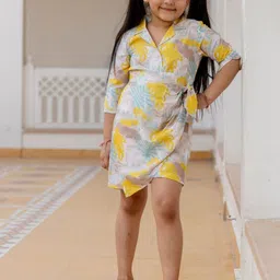 Cutiediva Girls Printed Jumpsuit-image-58