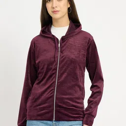 Camey Women Hooded Front-Open Sweatshirt-picture-18