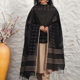 JAYPORE Printed Block Print Dupatta image 1