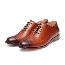 Harperwoods Men Leather Formal Oxfords-image-18