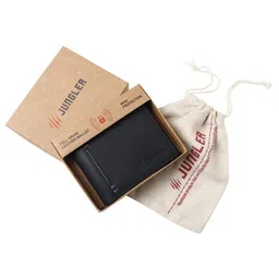 JUNGLER Men Leather Two Fold Wallet-18