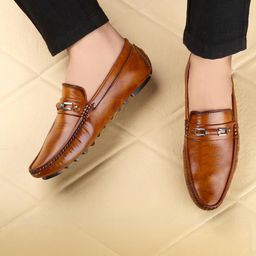 jetfighter Tan Synthetic Leather Casual Shoes-image-19