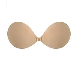 Kilvis Women Beige Non-Wired Polyester Stick-On Push-Up Bra-picture-10