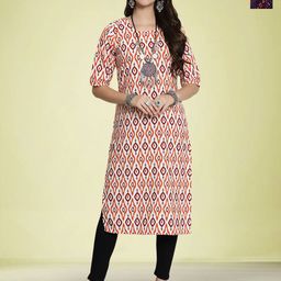 Moda Rapido Pack Of 2 Ethnic Motifs Printed Straight Kurta-picture-49