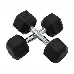 HackerX 2-Pcs Fixed Weight Dumbbell - 5 kg Each-15
