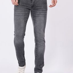 LINARIA Men Classic Slim Fit Mildly Distressed Heavy Fade Jeans-picture-13