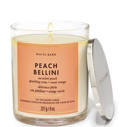 Bath & Body Works Peach Bellini Single Wick Scented Candle-32