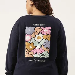MARCA Bold Women Plus Size Graphic Printed Pure Cotton Sweatshirt-image-101