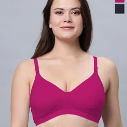 Eden Bra Solid Full Coverage Pack of 2-picture-15