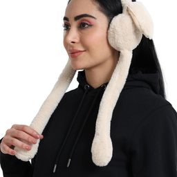 FabSeasons Winter Ear Muffs with Moving Jumping Rabbit Ears-38