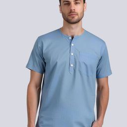 Nature thread Men Kurta-25