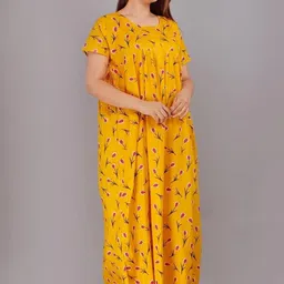 AAKARSHANA CREATION Women Printed Cotton Nightdress-picture-17