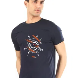 PULP Men Printed Applique T-shirt-image-39
