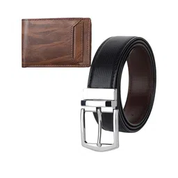 Metronaut Men Wallet and belts Accessory Gift Set-image-42