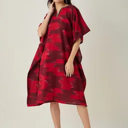 The Kaftan Company Women Pure Cotton Nightdress-image-33