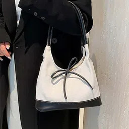 LULU & SKY Textured Structured Shoulder Bag image 4