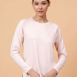 Fitkin Women Monochrome Anti Odour Pockets T-shirt-image-97