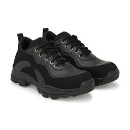Ozarro Men Round Toe Lace Ups Trekking Shoes-image-37