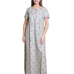 TRUDO Printed Maxi Nightdress-picture-42