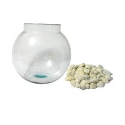 Somil Round Decorative Glass Fish Pot-picture-43