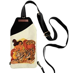 Kalankit Animal Printed Leather Crossbody Sling Bag-33