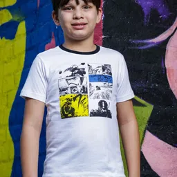 ONE SKY Boys Printed Applique T-shirt-picture-10