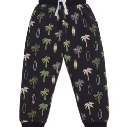 JusCubs Infant Boys Printed Cotton Mid-Rise-Fit Joggers-image-28