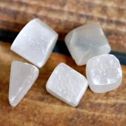 White-Selenite Polished Asymmetrical Crystal Stone-picture-20