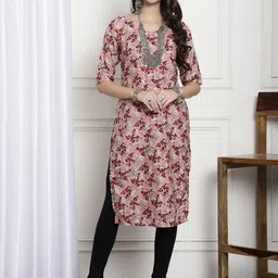 7Threads Selection Of 4 Ethnic Motifs Printed Crepe Kurta image 2