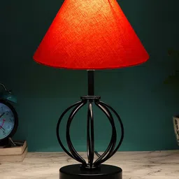 Devansh Textured Table Lamps With Shade image 2