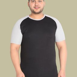 Sztori Men Colourblocked Round Neck Slim Fit T-shirt-picture-43