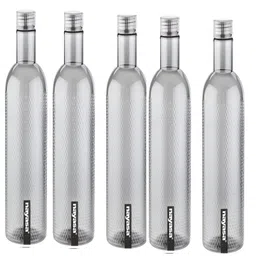 Nayasa Transparent Set of 6 Plastic Water Bottle-21