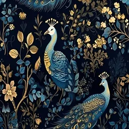 anna creations HOMEMATES Blue Printed Self-Adhesive Decorative Peel Stick Waterproof Wallpaper-picture-6