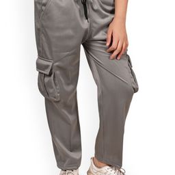 BAESD Girls Regular Fit Mid Rise Cargo Trousers-image-93