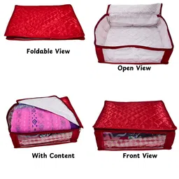 Ajabh Maroon Set of 6 Regular Drawer Organiser Organisers image 3