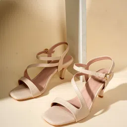 MOZAFIA Block Sandals with Buckles-picture-11