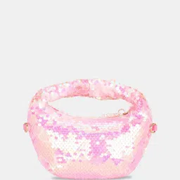 Pantaloons Junior Colourblocked Structured Sling Bag with Applique image 5
